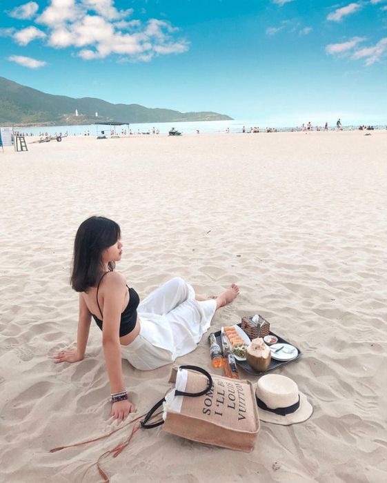 Khung cảnh bình minh trên Bãi biển Bắc Mỹ An