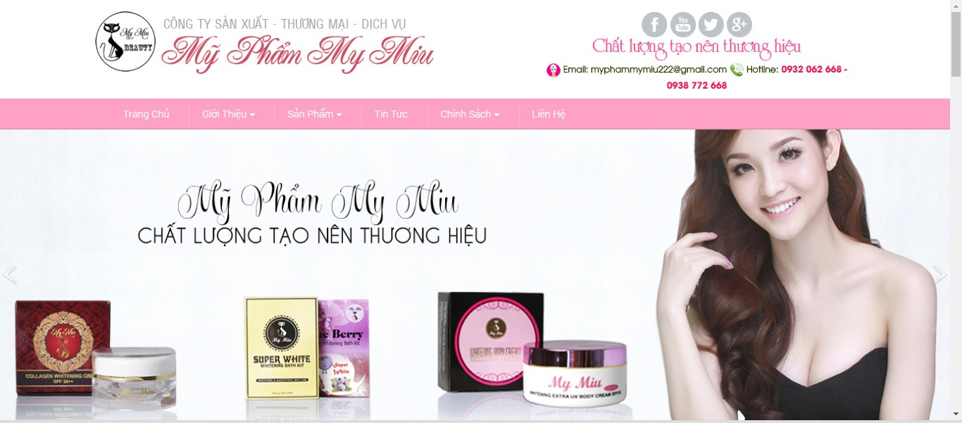 Người tiêu dùng đang đặt câu hỏi về những thông tin quảng cáo của mỹ phẩm My Miu