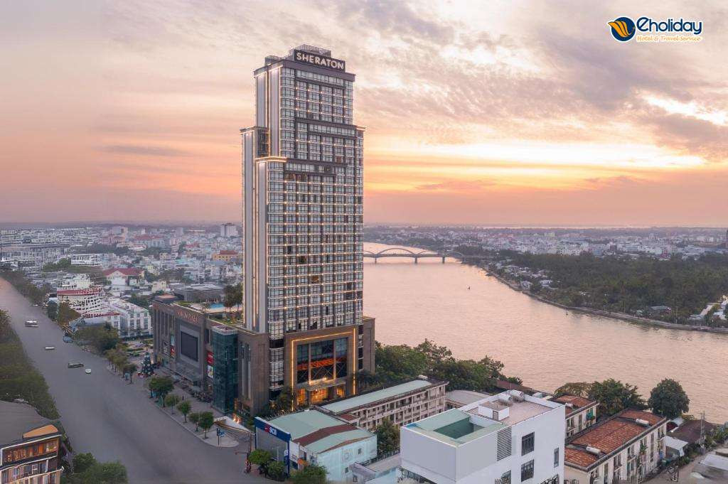 Khách sạn Sheraton Cần Thơ từ trên cao