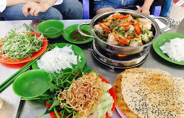 Khách sạn Vũng Tàu đường Thùy Vân - Lẩu cá đuối