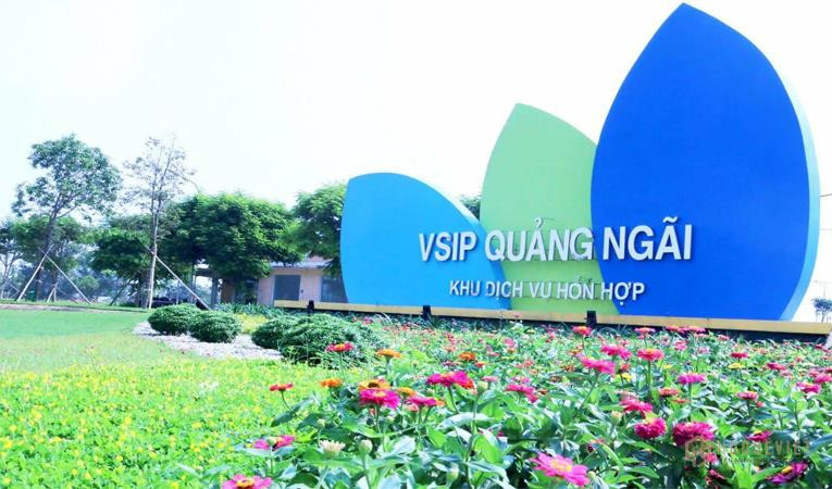 Khu công nghiệp VSIP Quảng Ngãi, nơi CÔNG TY TNHH TRANG PHỤC NGOÀI TRỜI CPPC VIỆT NAM đặt nhà máy