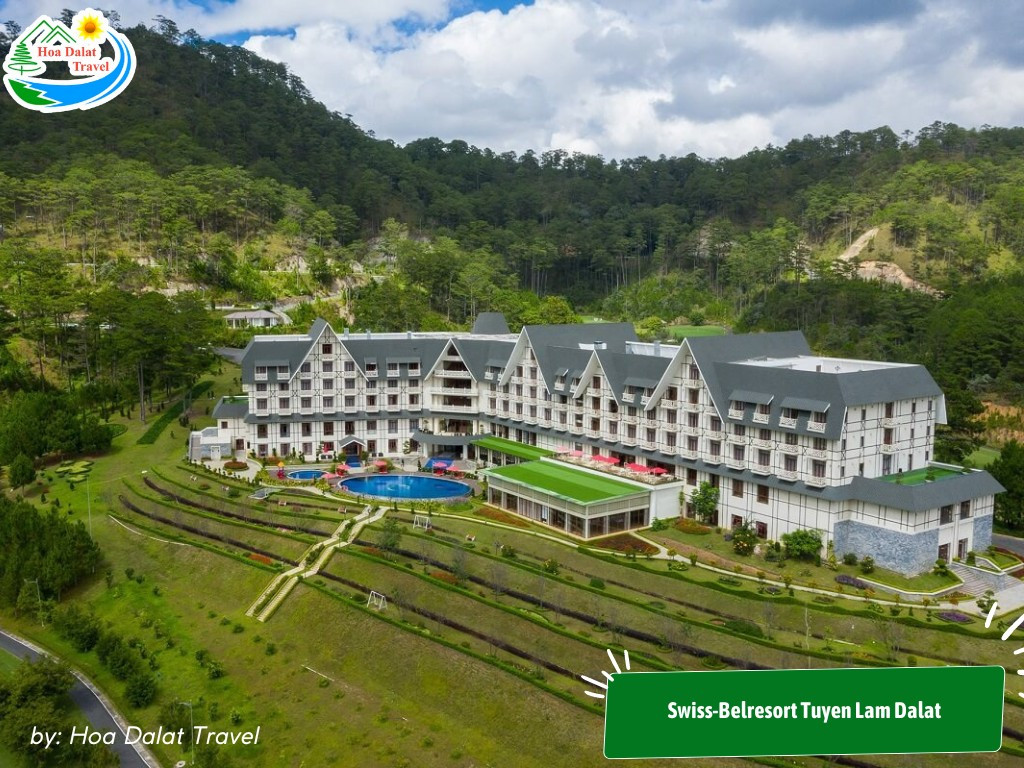 Khu nghỉ dưỡng Swiss-Belresort Tuyền Lâm sang trọng nằm giữa thiên nhiên trong lành
