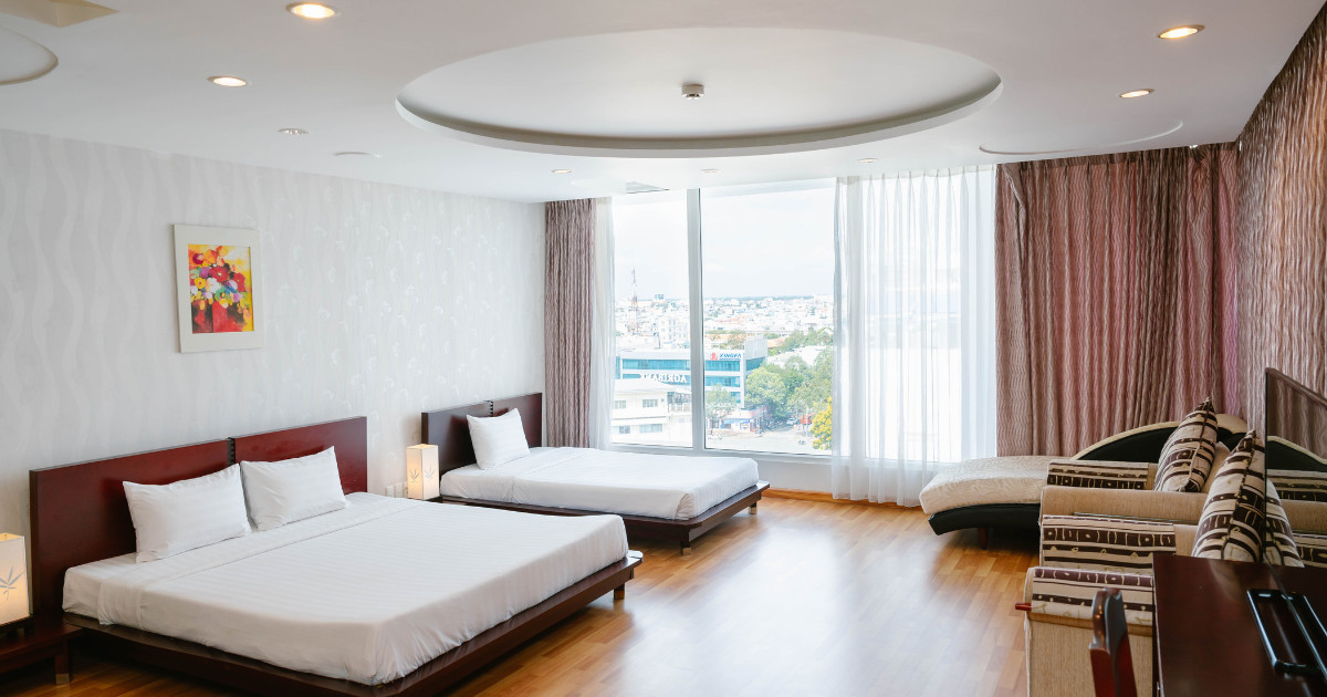 Kim Thơ Hotel với thiết kế hiện đại, phòng ốc tiện nghi