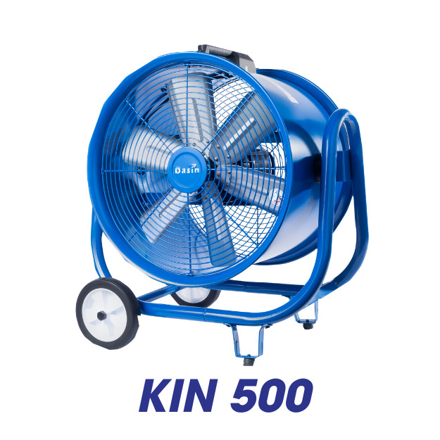 Quạt hút công nghiệp KIN 500, giải pháp thông gió mạnh mẽ