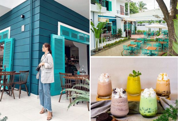 Gác Măng Rê Cuisine Kon Tum - Quán cà phê với không gian xanh mát