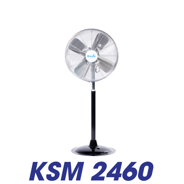 Quạt đứng công nghiệp KSM 2460 với công suất 300W, lưu lượng 18.240 m³/h của CÔNG TY TNHH AN CƠ BÌNH DƯƠNG