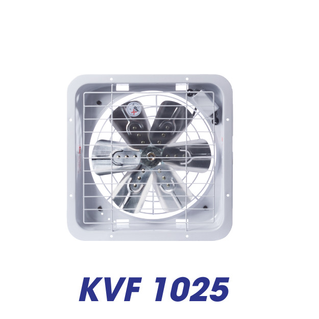 Quạt thông gió KVF 1025, giải pháp thông gió hiệu quả cho không gian nhỏ