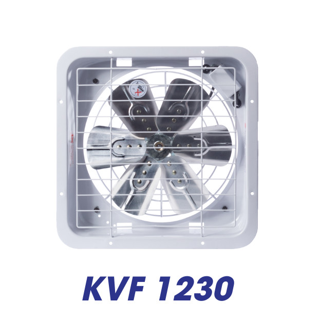 Quạt thông gió Dasin KVF 1230 với lưu lượng gió 1.620 m³/h
