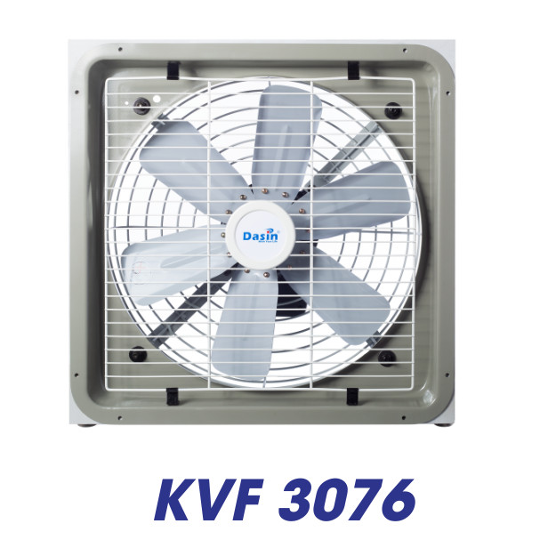 Quạt thông gió công nghiệp KVF 3076, công suất 450W, lưu lượng 24.300 m³/h