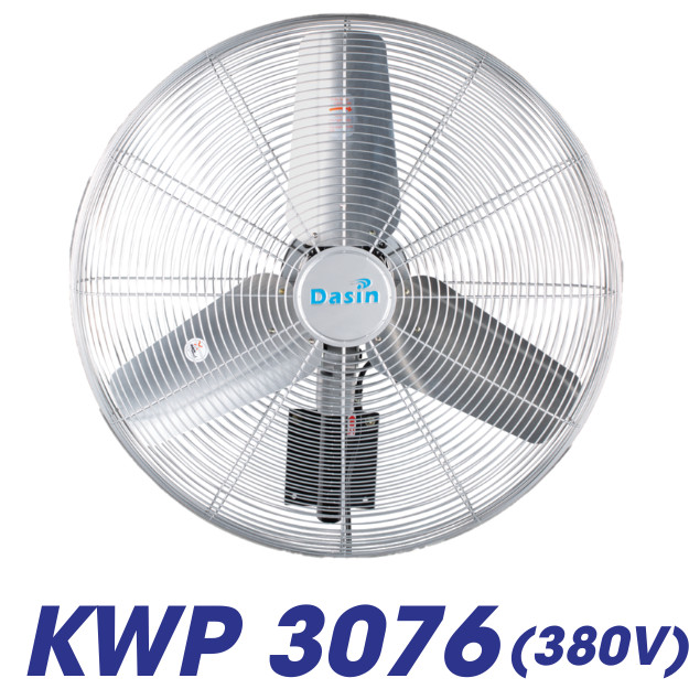 Quạt treo tường KWP 3076 (380V) với hiệu suất làm mát cao