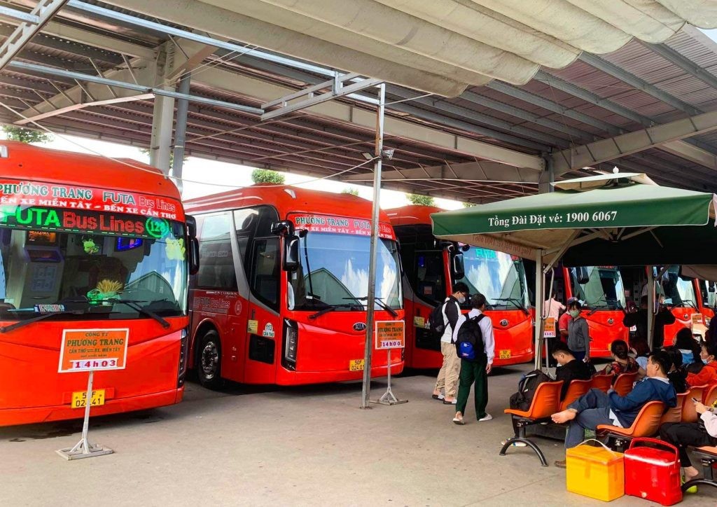 Lịch chạy xe Phương Trang Sài Gòn Hà Tiên