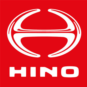 Logo Hino, một đối tác quan trọng trong chuỗi cung ứng của công ty tnhh thương mại toàn cầu MKT