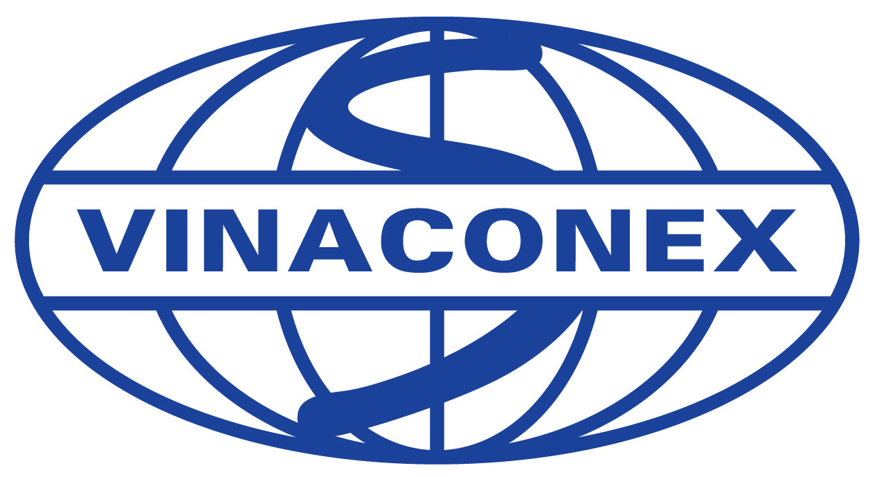 Logo Vinaconex, một trong những tập đoàn xây dựng hàng đầu Việt Nam và là đối tác của Công ty TNHH Thương mại và Dịch vụ Đông Á.