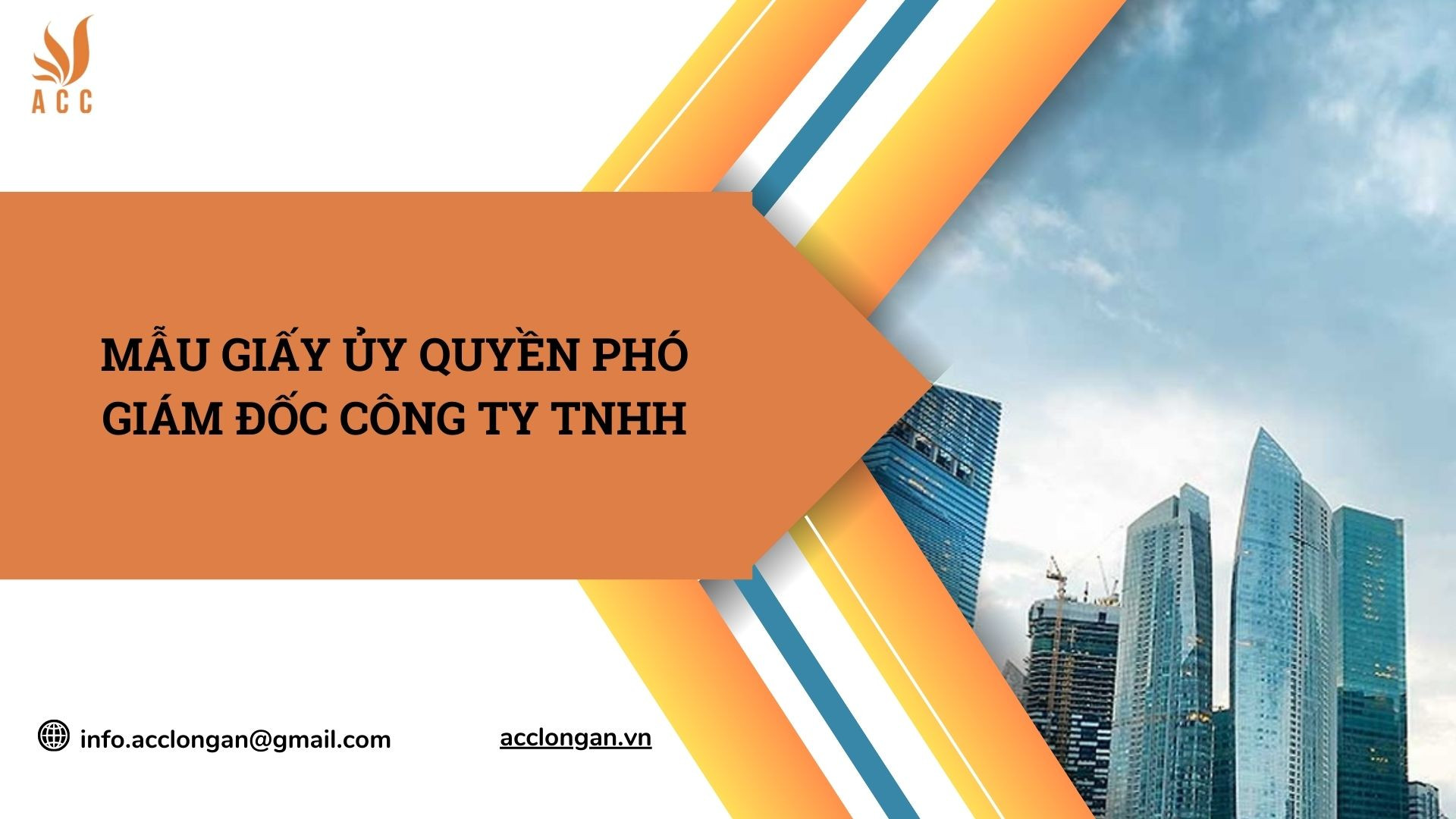 Giấy ủy quyền phó giám đốc công ty TNHH và các điều khoản pháp lý quan trọng