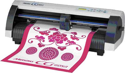 Máy cắt decal chuyên nghiệp, hỗ trợ các dịch vụ quảng cáo và in ấn tem nhãn tại Công Ty TNHH Mực In Bảo Tín