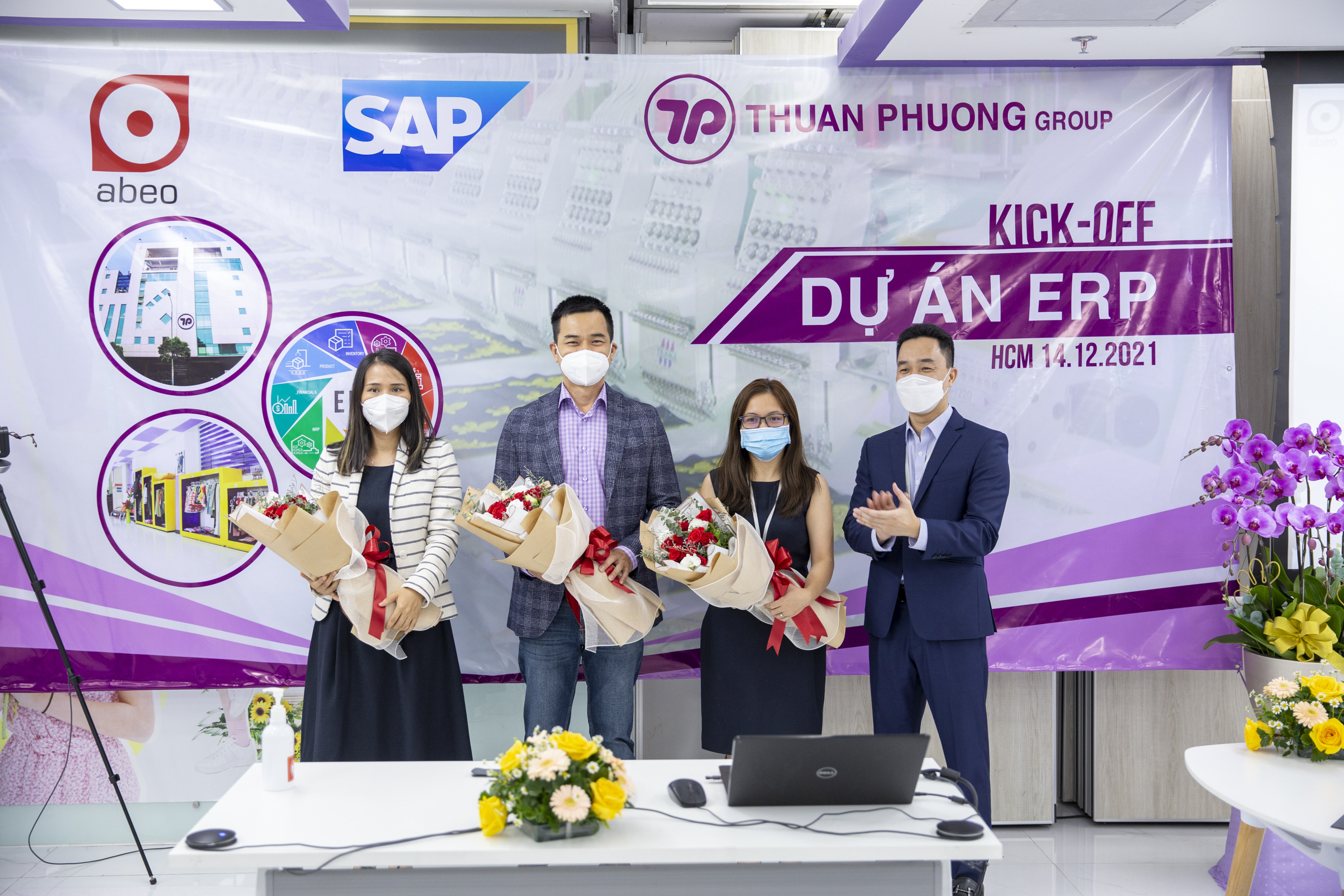 Lễ khởi động dự án chuyển đổi số với SAP của CÔNG TY TNHH MAY THÊU THUẬN PHƯƠNG
