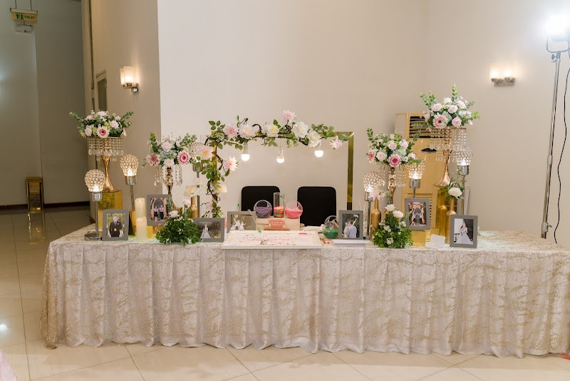 Món ăn trình bày đẹp mắt trong tiệc cưới tại Diamond Place II Âu Cơ