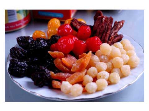Mứt tết đa dạng hương vị