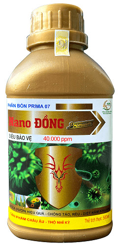 NANO ĐỒNG, phân bón lá công nghệ cao của CÔNG TY TNHH NÔNG NGHIỆP XANH VÀ XANH