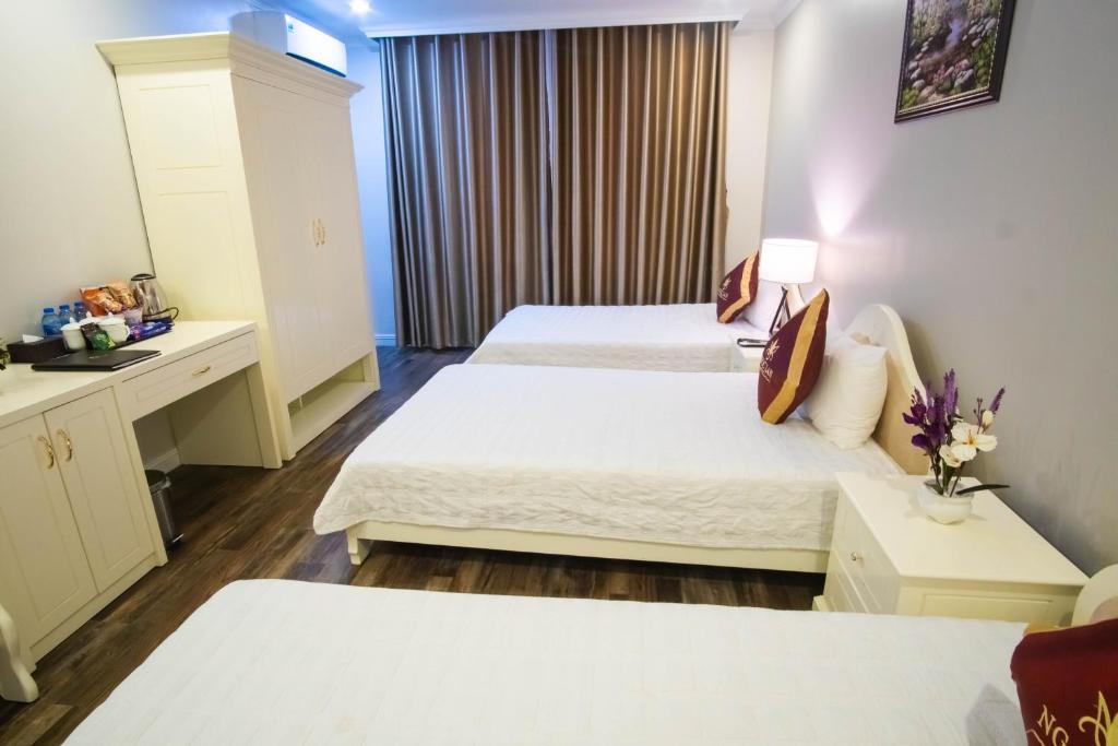 Khách sạn Ngọc Lan Hạ Long phòng Triple phù hợp gia đình