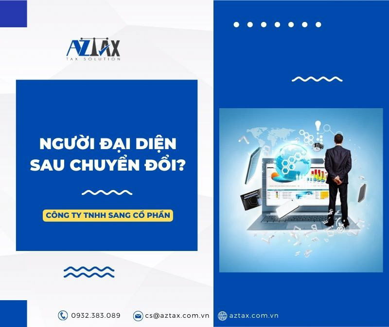 Xác định người đại diện theo pháp luật của công ty cổ phần sau khi hoàn tất thủ tục chuyển đổi công ty TNHH sang cổ phần