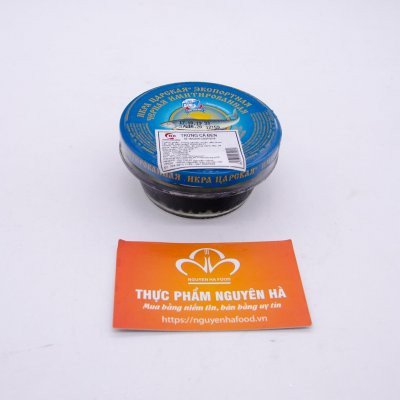 Trứng cá hồi đen Nga nhập khẩu bởi Công ty TNHH Thực Phẩm Nguyên Hà
