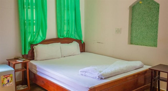 Nhà nghỉ giá rẻ tại Phan Thiết Minh Khôi có phòng ốc bày trí đơn giản nhưng sang trọng
