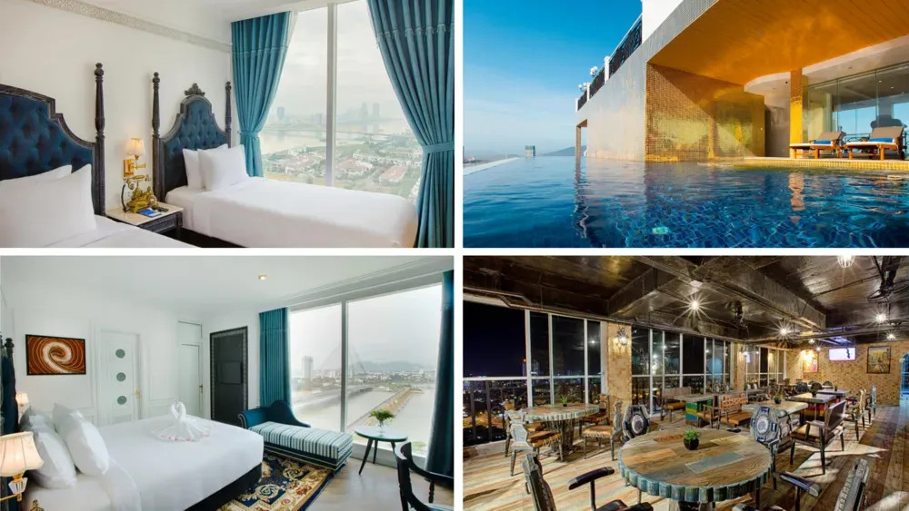 Nội thất sang trọng và phong cách Châu Âu tại Fivitel Hotel, mang đến không gian nghỉ dưỡng đẳng cấp tại Đà Nẵng