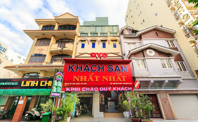OYO 486 Khách sạn Nhất Nhất, một khách sạn đường Sư Vạn Hạnh quận 10 gần sân bay