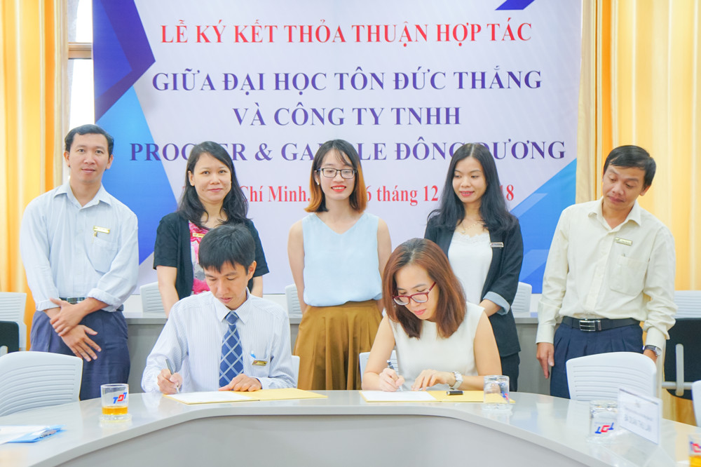 P&G Việt Nam hợp tác với Đại học Tôn Đức Thắng