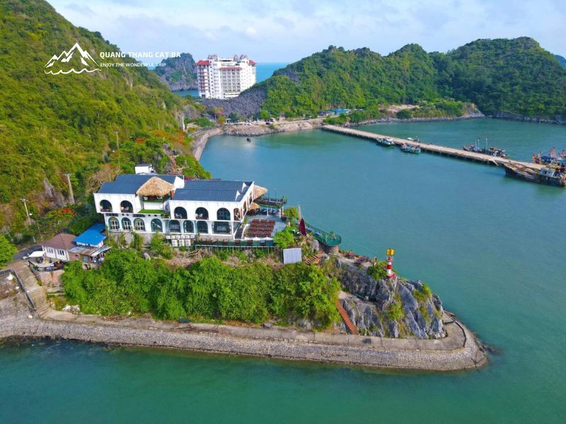 Phong cách bungalow gỗ của LePont Bungalow Hostel, điểm đến lý tưởng cho người tìm khách sạn ở Cát Bà gần biển giá rẻ và phong cách