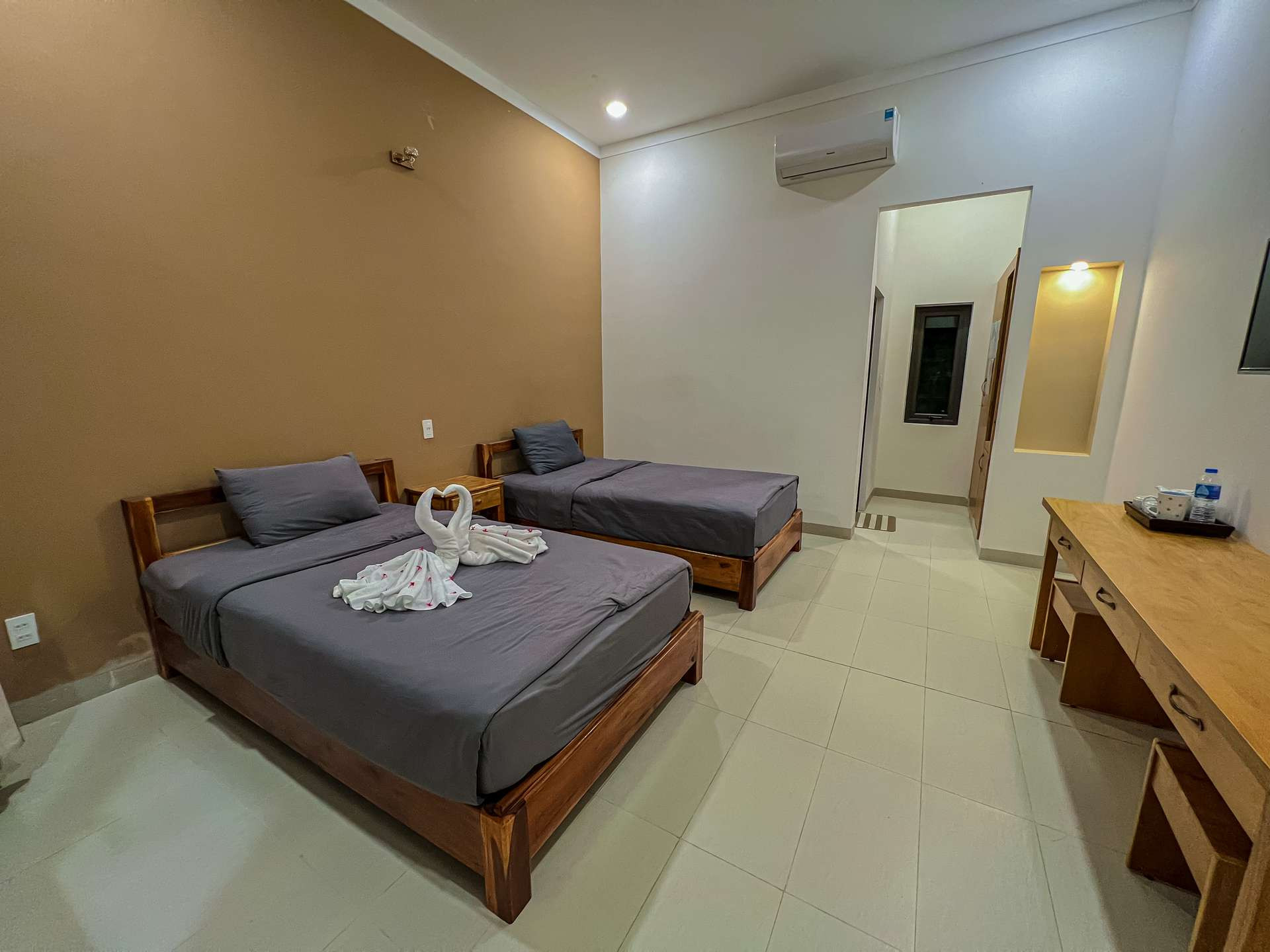 Phòng nghỉ đầy đủ tiện nghi tại Areca Muine Homestay - Khách sạn Mũi Né gần biển