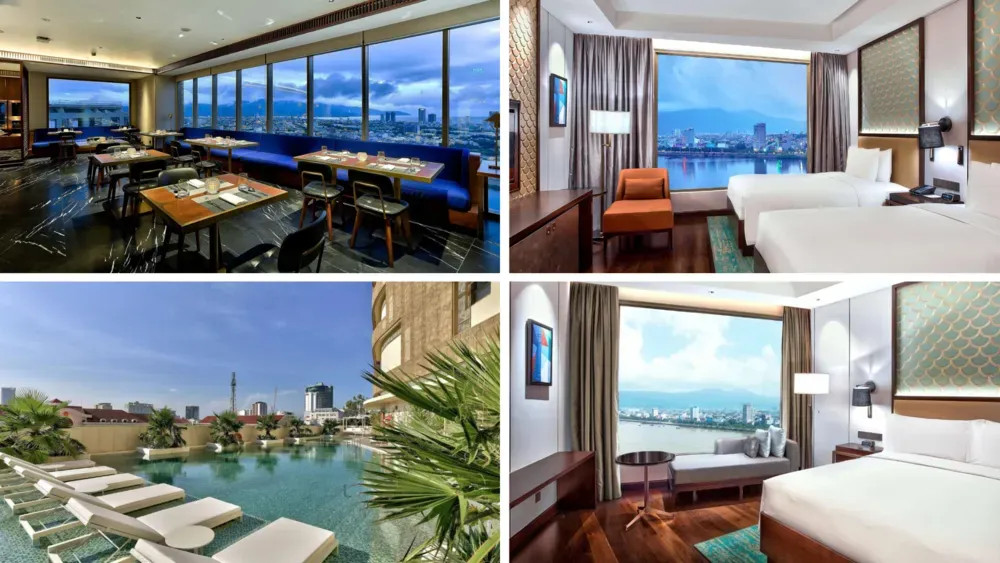 Phòng nghỉ tinh tế và tiện nghi đẳng cấp tại Hilton Đà Nẵng, thể hiện sự chu đáo trong từng chi tiết