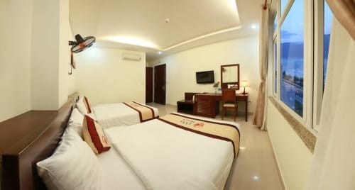 Phòng ngủ ấm cúng tại Anna Hotel Đà Nẵng, lựa chọn khách sạn đường An Thượng giá tốt