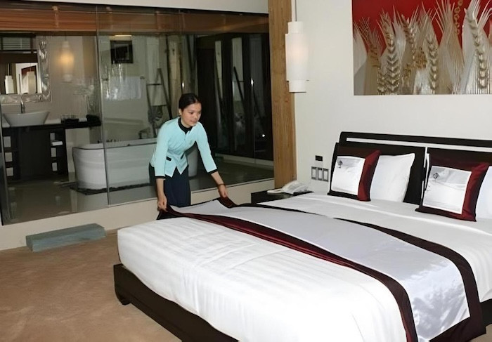 Phòng ốc khách sạn BMC Hà Tĩnh sạch sẽ, thoáng đãng, đầy đủ tiện nghi