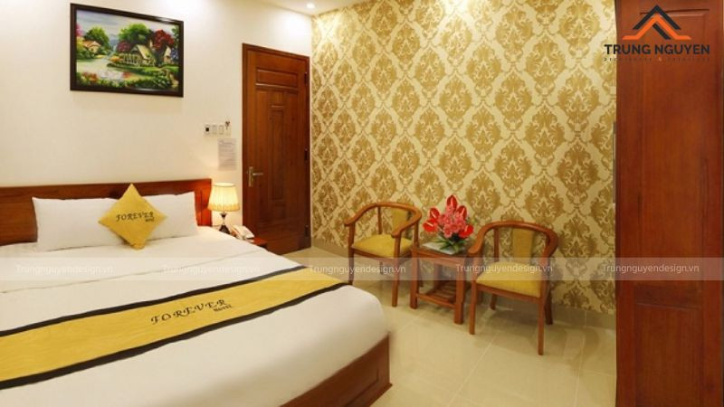 Phòng Standard trong khách sạn 5 sao được trang bị các tiện nghi cơ bản