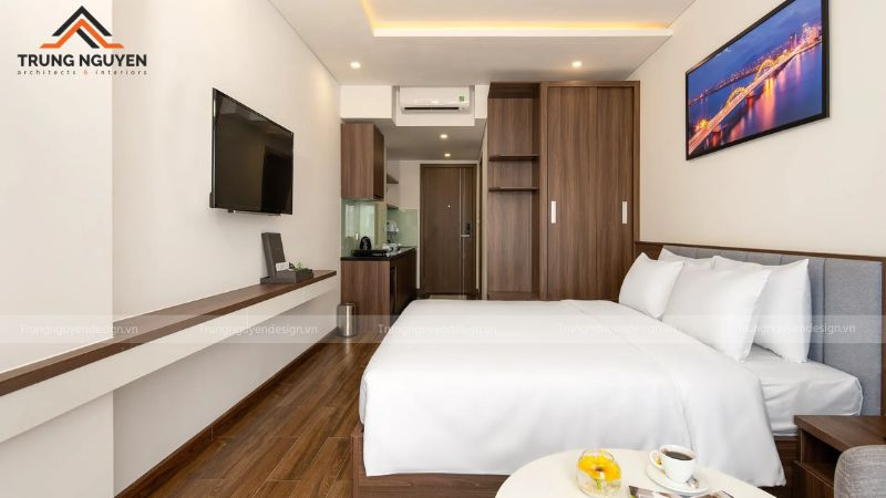 Phòng Studio là một căn hộ nhỏ gọn, tiện nghi trong các loại phòng trong khách sạn 5 sao
