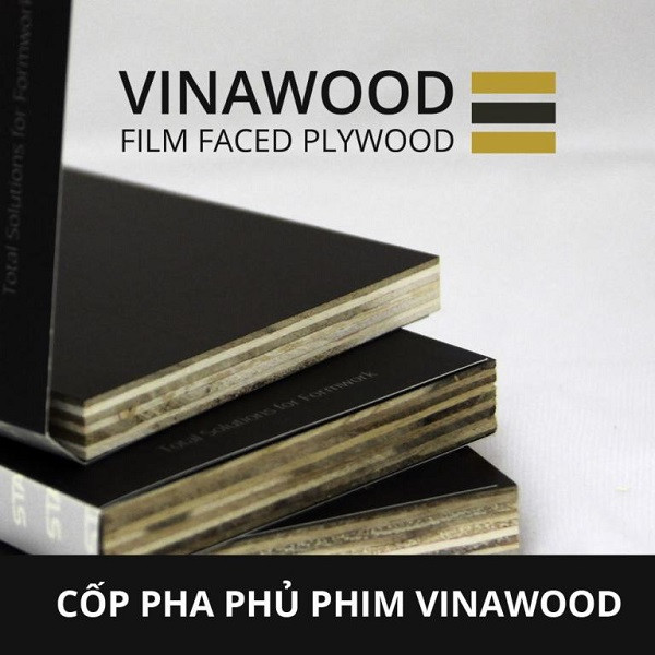 Ván ép phủ phim Vinawood cho các công trình xây dựng