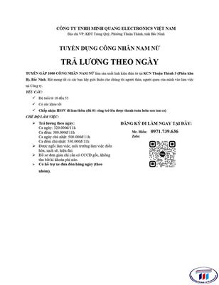 Toàn cảnh nhà máy Công ty TNHH Dệt May Bắc Giang Việt Nam