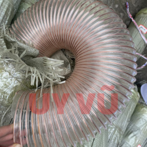 Ống hút bụi PU lõi đồng phi 200 chất lượng cao của CÔNG TY TNHH SẢN XUẤT VŨ UY