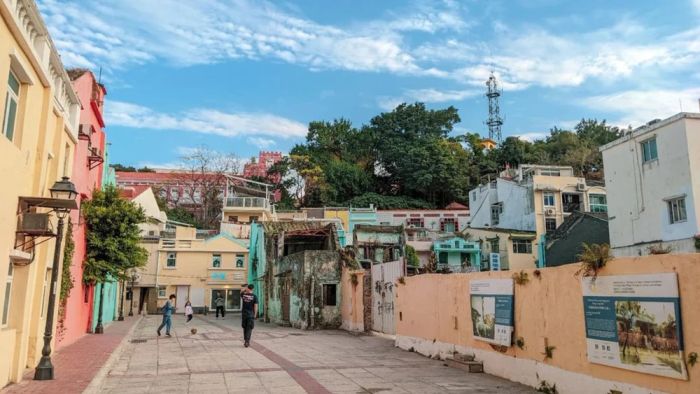 Khu phố cổ Taipa Macau - Du lịch Macau với ẩm thực và kiến trúc hoài cổ