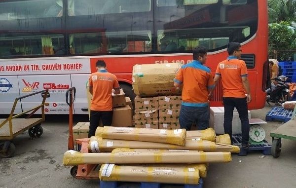 Quy trình giao nhận hàng hóa xe Phương Trang FUTA Express