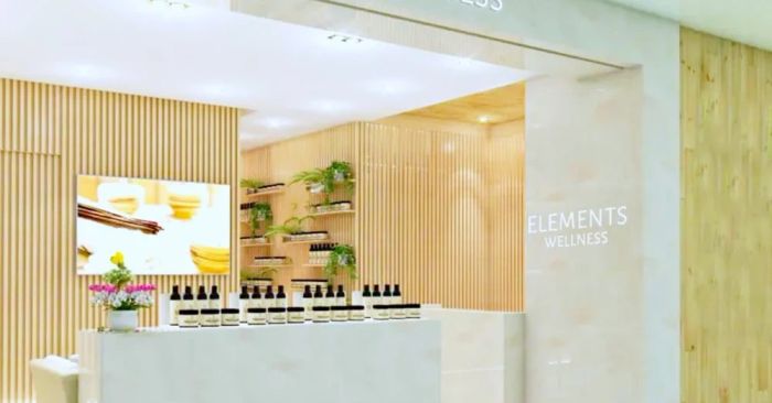 Elements Wellness Singapore với khu vực tắm onsen kiểu Nhật