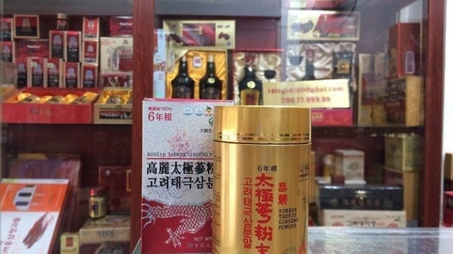 Sản phẩm cao hồng sâm chính hãng đa dạng tại Sâm Yến Thịnh Phát ở TPHCM