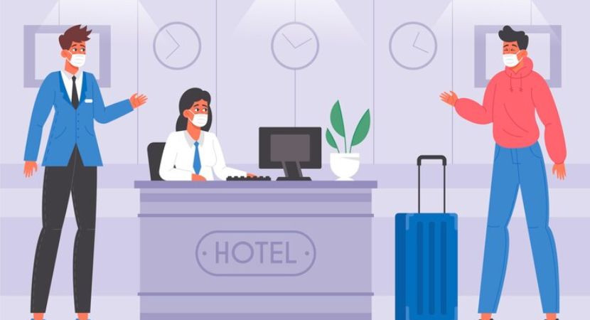 Sinh viên ngành quản trị khách sạn tìm hiểu các nguyên tắc điều hành một cơ sở lưu trú