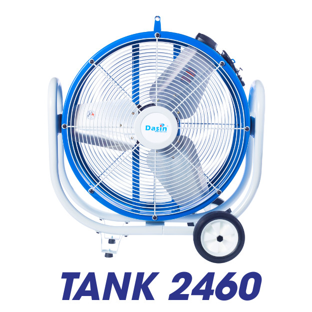 Quạt sàn TANK 2460, một trong những sản phẩm quạt công nghiệp Dasin