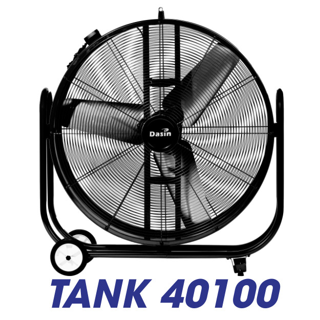Quạt sàn TANK 40100 với đường kính cánh 100cm, công suất lớn