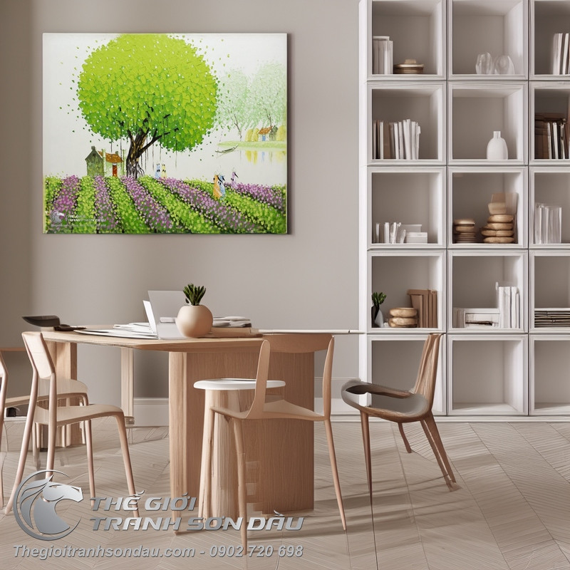Tạo ra một hình ảnh về những cây hoa đẹp và mãn nhãn