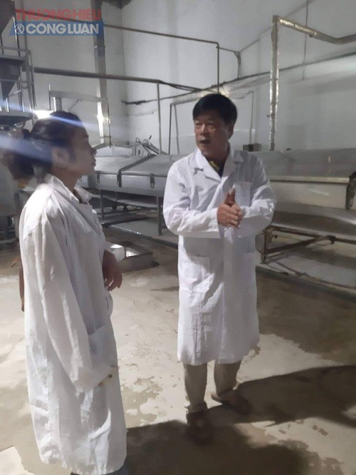 Ông Nguyễn Văn Thắng, Phó Tổng Giám đốc Công ty TNHH Lương thực Hà Việt, trong cuộc trao đổi về vấn đề môi trường