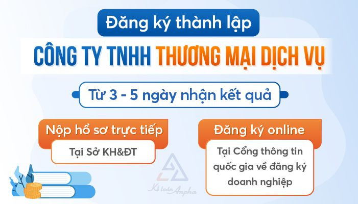 Quy trình nộp hồ sơ và ký kết giấy tờ để thành lập CÔNG TY TNHH THƯƠNG MẠI VÀ DỊCH, thể hiện thủ tục đăng ký kinh doanh.